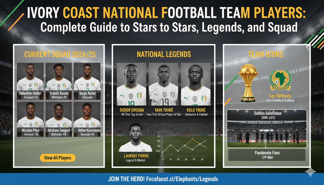Ivory Coast National Football Team Players